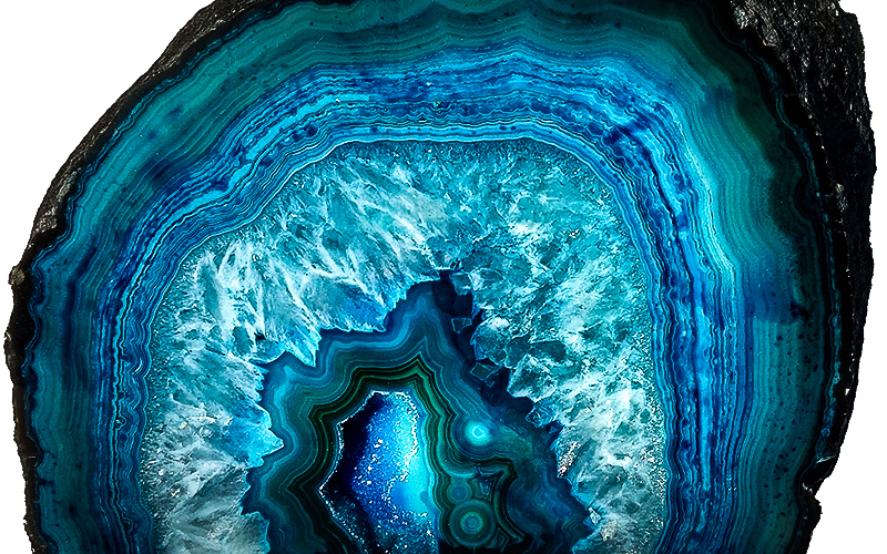 DIY Geode Ornaments